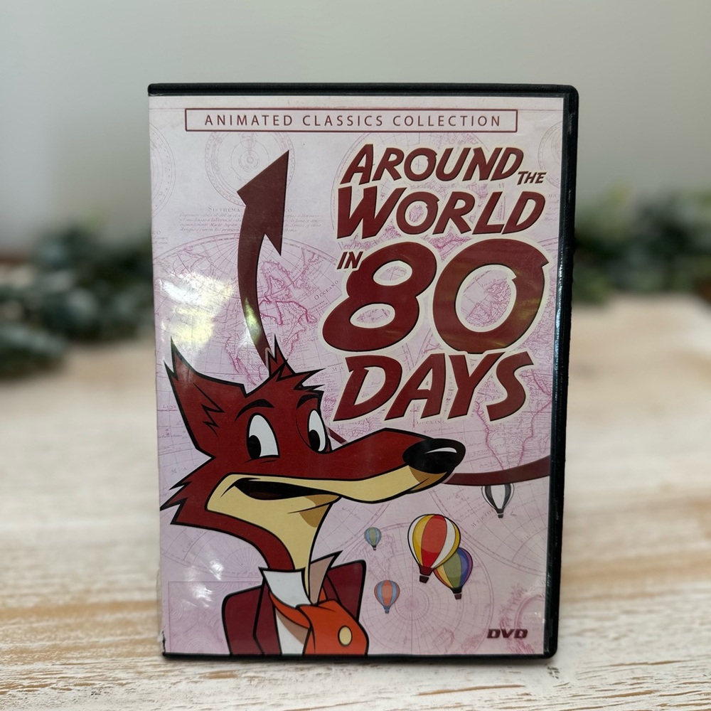 Around the World in 80 Days Animated DVD